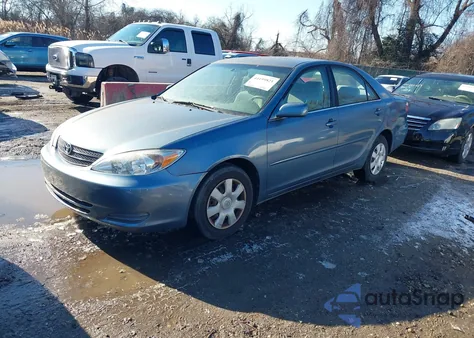 2003 Toyota Camry Le из США, поврежденный, VIN 4T1BE30K53U699583